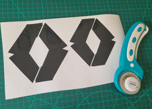 Load image into Gallery viewer, Pair of badge vinyl wraps PRE-FACELIFT 2006-2009